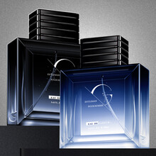 和风雨男士香水持久淡香清新香氛男人味学生古龙水七夕礼物礼盒套装 优雅蓝+海洋靛