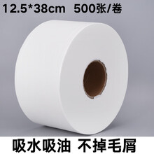 无尘纸防静电擦拭纸除尘无纺布白蓝色实验室吸油纸工业用贝净洁 白色4001（12.5*38cm） 500张/卷