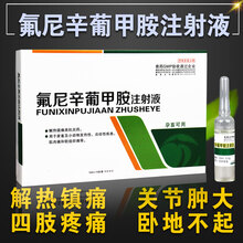 兽药兽用氟尼辛葡甲胺注射液猪用牛羊犬猫跛痛宁风湿退烧关节疼痛 1盒