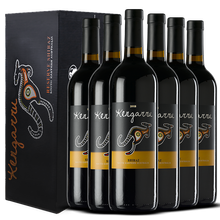 国际	【酒庄直通】澳洲进口红酒 澳洲袋鼠红酒 葡园袋鼠干红葡萄酒系列750ml*6支 葡园袋鼠干红整箱（金袋鼠）