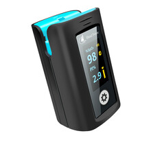 力康指夹式血氧仪手指脉搏仪血氧饱和度检测家用心率指夹DF Prince-100NW蓝牙血氧仪