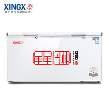 星星（XINGX）商用大容量卧式冰柜 单温冷藏冷冻转换柜 单门双门三门雪糕冷柜顶盖门保鲜柜 冰箱家用 BD/BC-618G