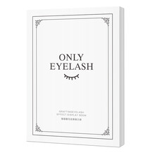 美睫嫁接睫毛展示架册展示板打版试戴作品样板展示样板册工具