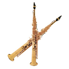 猛犸象 高音萨克斯风管 降B调一体直管高音萨克斯 专业演奏级