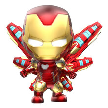 HOTTOYS 复仇者联盟4  Q版钢铁侠手办汽车摆件情人节模型玩具礼物 推进器MK85