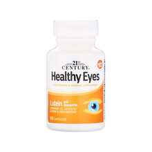 21stCentury21世纪 叶黄素玉米黄质胶囊 60粒 护眼缓解眼睛疲劳干涩青少年近视散光