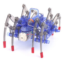 新款小学生科学小制作小发明手工DIY作品stem儿童科技实验材料包玩具 蜘蛛机器人