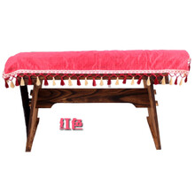 古琴罩防尘套琴披减字谱古琴盖布桌旗布防尘套茶垫禅意中式 红色