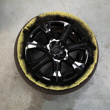 纳米镀铬银色手喷漆汽车轮毂电镀改色喷漆不锈钢镜面亮黑色自喷漆 纳米亮黑色(4瓶装)