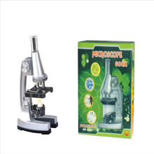 天文望远镜单筒超远中小学生微生物实验高倍儿童显微镜1200倍细胞细菌昆虫科普玩具 显微镜MP-B600