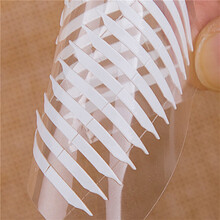 双面隐形双眼皮贴透明防水自然美目无痕贴（圆头宽 尖角 橄榄型）附赠Y叉 双面尖角720贴