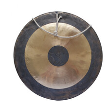 奇宝居马氏传奇开道锣 45厘米响铜 川锣喜庆锣 可用作招标锣山洪预警锣 