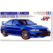 田宫汽车模型 1:24 三菱Lancer EVO VI 兰瑟六代跑车 24213
