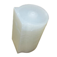 CD DVD光盘保护袋 光盘袋子 DVD袋 刻录盘袋 CD袋  贝壳CD盒 单面半圆塑料光盘盒(25个装)