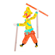 幼儿手工diY精品大画西游人物皮影戏套装制作幼儿园儿童手工材料包自制DIY 孙悟空