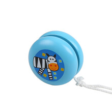 奥迪双钻比赛魔幻悠悠球YOYO火力少年王悠风三少年传奇再现男孩玩具动漫周边溜溜球 木质悠悠球-图案随机(无睡眠)