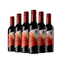 超市	山图 PS58 法国原瓶进口红酒AOP级 美乐/赤霞珠混酿干红葡萄酒 375ml*6 整箱装