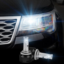 九候 福特探险者LED大灯 16-18探险者远光灯改装专用LED远光灯H15日行灯 18款风尚 LED大灯一个【拍数量2】