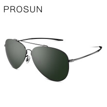 保圣(prosun)高清偏光太阳镜/彩膜墨镜/驾驶眼镜PS7002 C11 镜框光深枪/镜片绿片