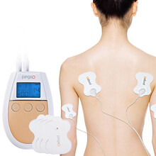 攀高数码经络按摩仪穴位脉冲针灸迷你肩周按摩器全身低频颈椎病电子多功能腰椎腿部 PG-2602C(双路)+20对贴片