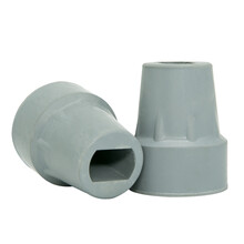 适美佳腋下拐杖配件脚垫胶皮头胶垫拐头/腋托拐托/扶手把手柔软舒适 拐杖方口脚垫/一只