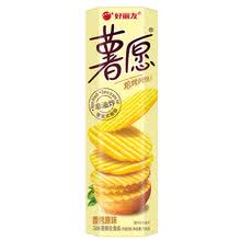 超市	orion 好丽友 薯愿 薯片香烤原味 104g 桶装