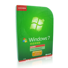 微软 操作系统 光盘win7、windows 7系统盘/win 7 大彩包FPP 少量现货 操作系统 中文高级家庭版 32/64位双系统盘 彩包