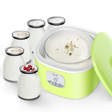 容威酸奶机家用全自动发酵剂玻璃内胆 分杯选配 XY-666 果绿(玻璃内胆+分杯)