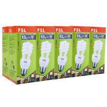 佛山照明（FSL）T3节能灯螺旋型灯泡E27大螺口13W白光 10支装（量大定制）