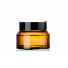 ilbu 棕色避光玻璃膏霜瓶眼霜面霜分装瓶玻璃瓶化妆品小样瓶15g30g50g 斜肩棕色/50g