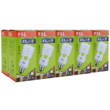 佛山照明（FSL）T3螺旋型灯泡E27大螺口节能灯23W白光 10支装（量大定制）