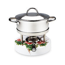 瑞士Kisag瓦氏炉匠心设计风格古典家用小火锅炉套装可充气燃气