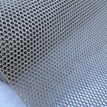 朵忆姿PVC内六角防滑垫耐磨 可裁剪地毯浴室防水毯镂空地毯支持定制 灰色内六角 120cm宽每10厘米长