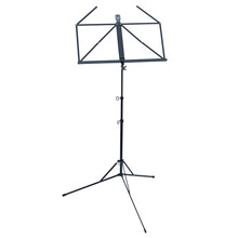 WITTNER *德国温特纳 乐谱架 吉他古筝小大提琴二胡曲谱台 便携式可升降折叠 银色谱架+黑色谱架袋