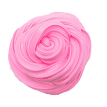 拉面泥手工减压珠光泥棉花泥雪花雪粉泥 纯真粉色（100ml装）