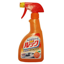 狮王（Lion）厨房油污清洁剂喷雾油污净不伤手去油污剂日本进口