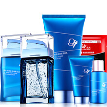 高夫（gf）男士套装锐智多效焕肤洗面奶爽肤水乳液面霜【高夫授权店铺】 锐智多效焕肤洗面奶+水+乳液