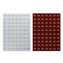 炎恩中药柜子钢制中药斗中药橱草药柜西药柜多斗储物柜铁皮柜不锈钢中药柜 70抽 酒红色