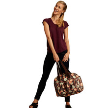 抱抱熊妈咪包K06 时尚包 整理袋 旅行包 黑色