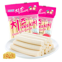 ZEK 芝士鳕鱼肠105g 袋装 韩国进口零食品儿童鳕鱼肠韩国鱼肠 芝士味