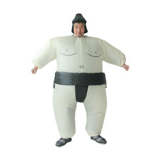 网红同款充气恐龙衣服儿童大人相扑充气服装愚人节道具聚会生日搞笑恐龙人偶表演衣服公鸡表演服 大人充气相扑服160-185cm