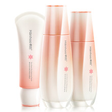 韩后雪玲珑化妆品套装护肤品女补水美白精华爽肤水温和洁面乳易清洗不紧绷祛黄嫩白保湿乳液润而不腻滋养面霜 基础3件套装（洁面100+水120+乳100）