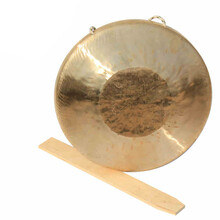 新宝金雀铜锣博韵 21公分小锣  低音手锣 