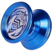 正版悠悠球玩具儿童火力少年王5传奇再现溜溜球玄魔冰焰s金属球 魔剑675610