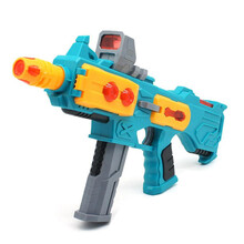 小小部队 冲锋枪 玩具枪 儿童电动玩具枪 声光音乐可变形枪 太空冲锋枪守护者FH-138