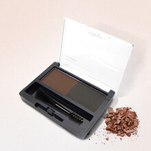 霞飞（Sofea） 霞飞完美造型眉粉3.2g眉粉眉刷二合一耐水耐汗不易晕染 2#深咔+深灰