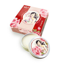 香约玫瑰精油茉莉檀香樱花女士女人固体香水香体膏持久淡香氛老上海伴手礼 玫瑰香膏