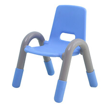 loveforever儿童椅宝宝座椅带扶手儿童靠背小椅子宝宝小凳子幼儿园桌椅 圆扶手大班蓝色