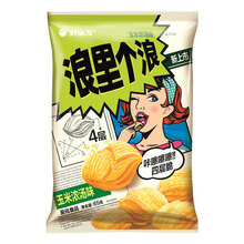 超市	Orion 好丽友 休闲零食 网红零食 四层 薯片 浪里个浪玉米浓汤味65g/袋（新老包装随机发货）