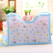 朴朴米 宝宝防水口巾喂奶巾吐奶围嘴围兜0-3岁 防水围嘴6条装